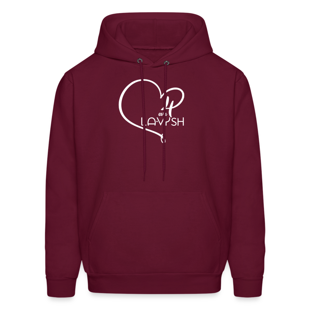 Unisex hoodies - burgundy