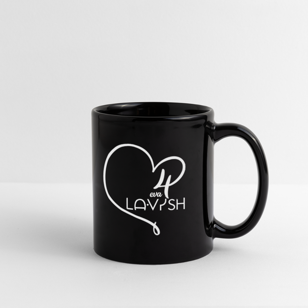 Full Color Panoramic Mug - black