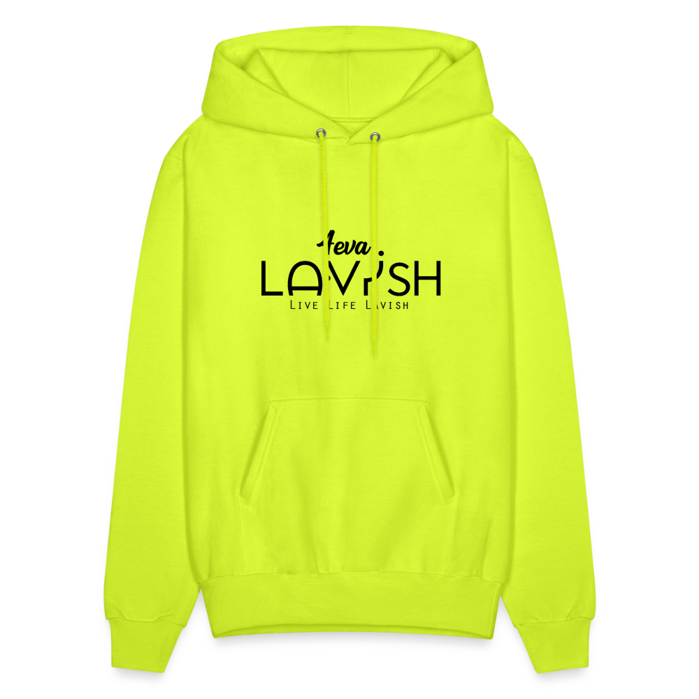 Men's Hoodie - safety green