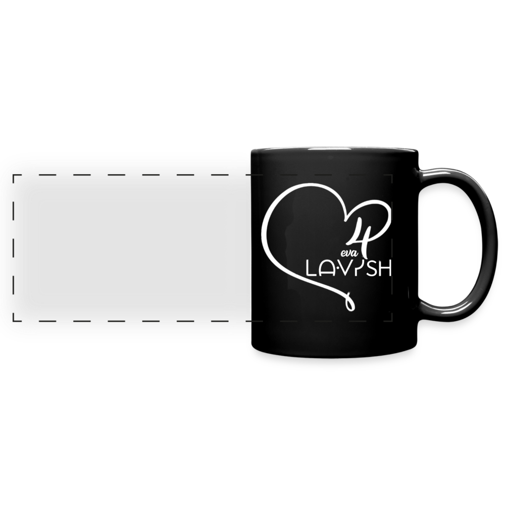 Full Color Panoramic Mug - black