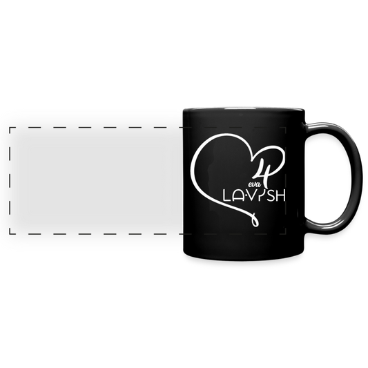 Full Color Panoramic Mug - black